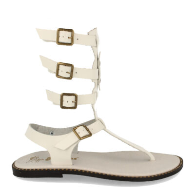 Sandalia Plana de Estilo Romano