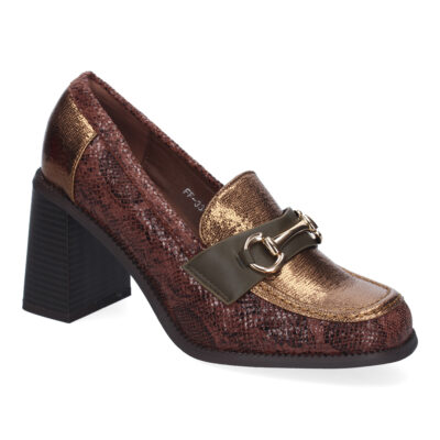 Mocasin de Tacon para Mujer, Comodo y Elegante, Diseño Moderno - Imagen 3