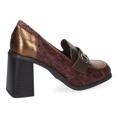 Mocasin de Tacon para Mujer, Comodo y Elegante, Diseño Moderno - Imagen 4