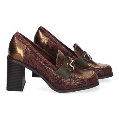 Mocasin de Tacon para Mujer, Comodo y Elegante, Diseño Moderno - Imagen 5