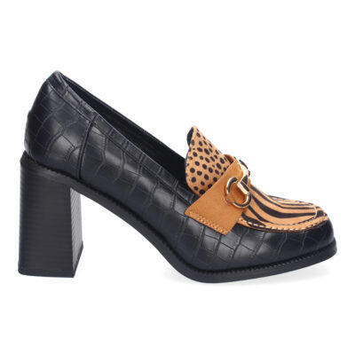 Mocasin de Tacon para Mujer, Comodo y Elegante, Diseño Moderno - Imagen 2
