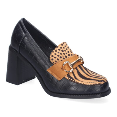 Mocasin de Tacon para Mujer, Comodo y Elegante, Diseño Moderno - Imagen 3