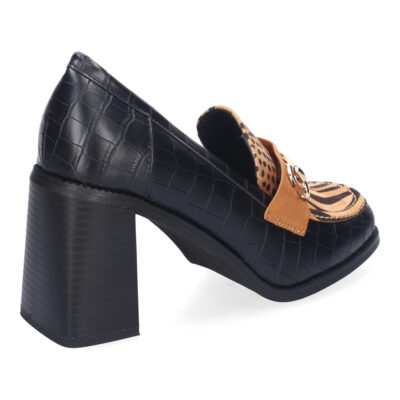 Mocasin de Tacon para Mujer, Comodo y Elegante, Diseño Moderno - Imagen 4