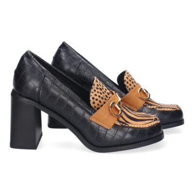 Mocasin de Tacon para Mujer, Comodo y Elegante, Diseño Moderno - Imagen 5