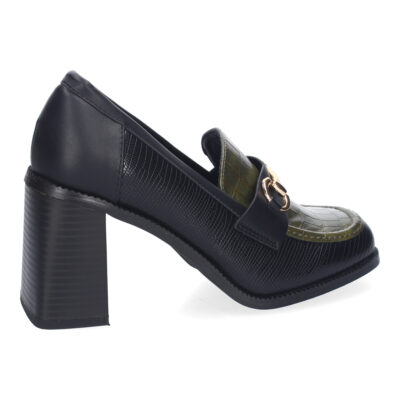 Mocasin de Tacon para Mujer, Comodo y Elegante, Diseño Moderno - Imagen 4