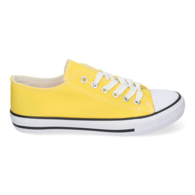 Zapatilla Plana de Lona con Cordones - Imagen 2