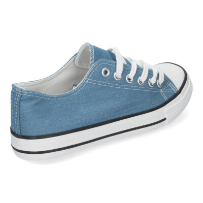 Zapatilla Plana de Lona con Cordones - Imagen 4