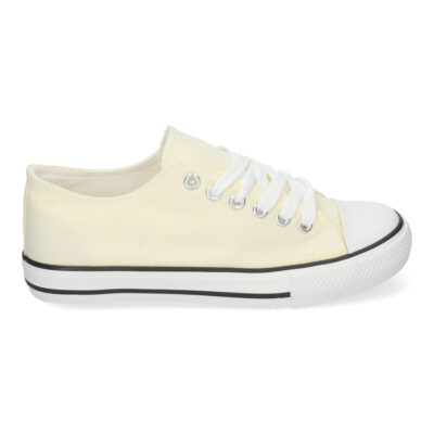 Zapatilla Plana de Lona con Cordones - Imagen 2