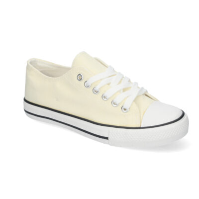 Zapatilla Plana de Lona con Cordones - Imagen 3