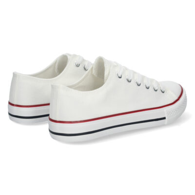 Zapatilla Plana de Lona con Cordones - Imagen 4