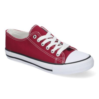 Zapatilla Plana de Mujer, Comoda, con Material de Lona - Imagen 3