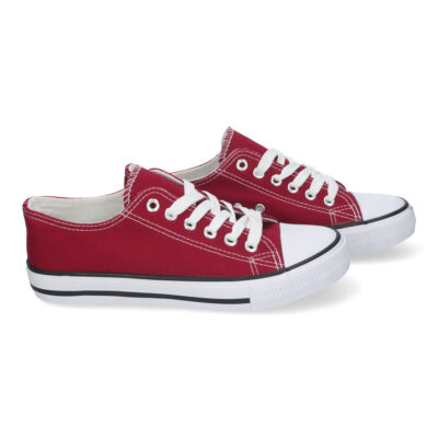 Zapatilla Plana de Mujer, Comoda, con Material de Lona - Imagen 5