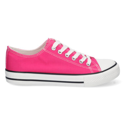 Zapatilla Plana de Lona con Cordones - Imagen 2
