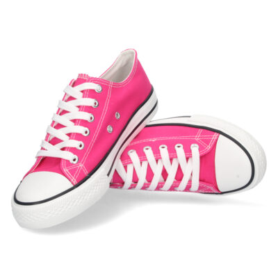 Zapatilla Plana de Lona con Cordones - Imagen 5