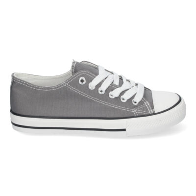 Zapatilla Plana de Mujer, Comoda, con Material de Lona - Imagen 2