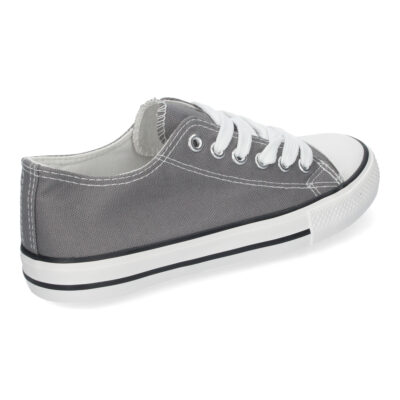Zapatilla Plana de Mujer, Comoda, con Material de Lona - Imagen 4