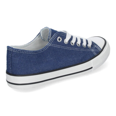 Zapatilla Plana de Mujer, Comoda, con Material de Lona - Imagen 4