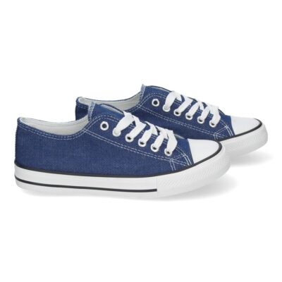 Zapatilla Plana de Mujer, Comoda, con Material de Lona - Imagen 5