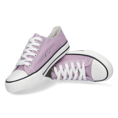 Zapatilla Plana de Lona con Cordones - Imagen 5