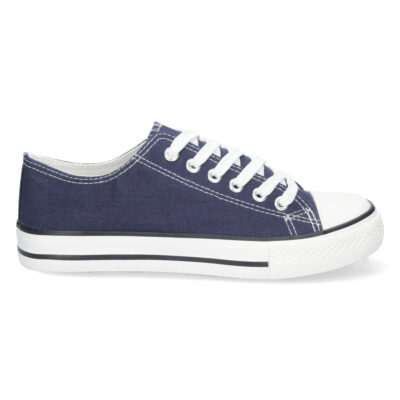 Zapatilla Plana de Lona con Cordones - Imagen 2