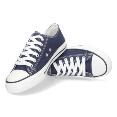 Zapatilla Plana de Lona con Cordones - Imagen 5
