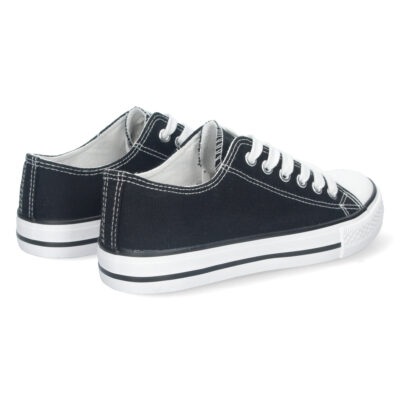 Zapatilla Plana de Lona con Cordones - Imagen 4