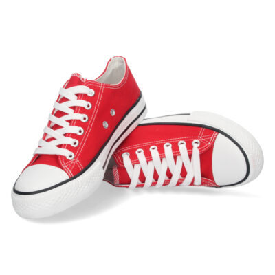 Zapatilla Plana de Lona con Cordones - Imagen 5