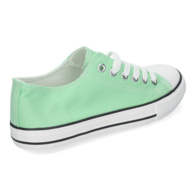 Zapatilla Plana de Mujer, Comoda, con Material de Lona - Imagen 4