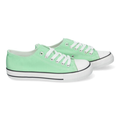 Zapatilla Plana de Mujer, Comoda, con Material de Lona - Imagen 5