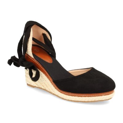 Sandalias de Estilo Valenciana con Cuña de Yute - Imagen 2