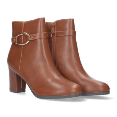 Botin de Tacon Ancho para Mujer