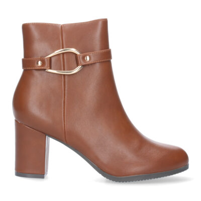 Botin de Tacon Ancho para Mujer - Imagen 2
