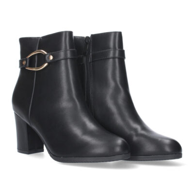 Botin de Tacon Ancho para Mujer