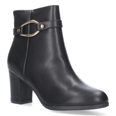 Botin de Tacon Ancho para Mujer - Imagen 3