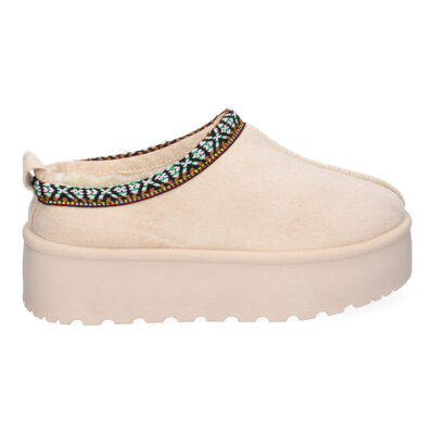 Zapatillas para Mujer de Plataforma, Bordadas, Diseño Moderno, Calidas - Imagen 2