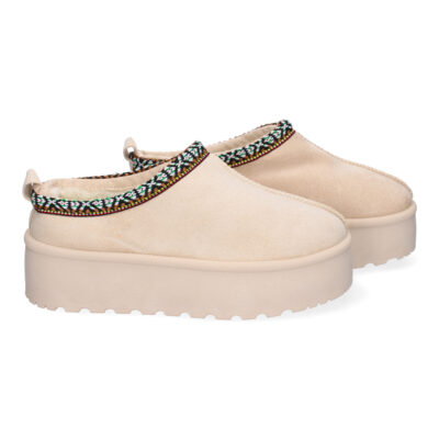 Zapatillas para Mujer de Plataforma, Bordadas, Diseño Moderno, Calidas - Imagen 5