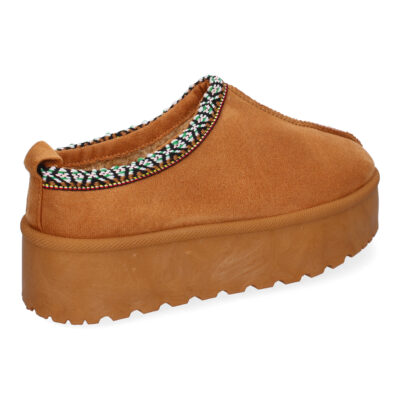 Zapatillas para Mujer de Plataforma, Bordadas, Diseño Moderno, Calidas - Imagen 4