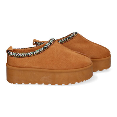 Zapatillas para Mujer de Plataforma, Bordadas, Diseño Moderno, Calidas - Imagen 5