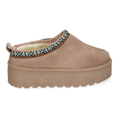 Zapatillas para Mujer de Plataforma, Bordadas, Diseño Moderno, Calidas - Imagen 2