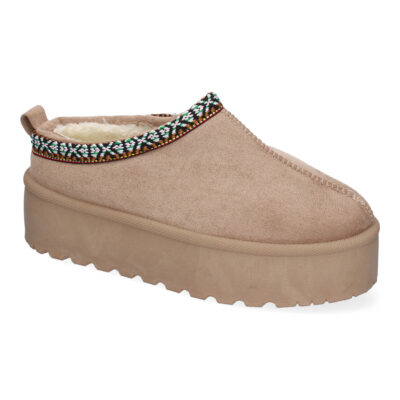 Zapatillas para Mujer de Plataforma, Bordadas, Diseño Moderno, Calidas - Imagen 3