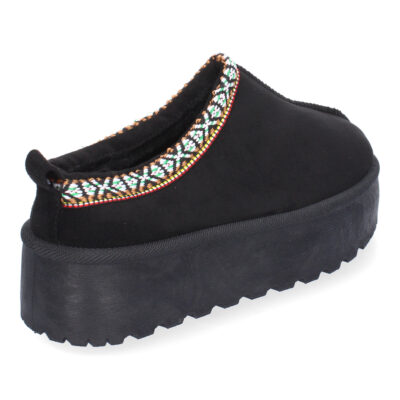 Zapatillas para Mujer de Plataforma, Bordadas, Diseño Moderno, Calidas - Imagen 3