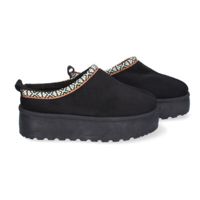 Zapatillas para Mujer de Plataforma, Bordadas, Diseño Moderno, Calidas - Imagen 5