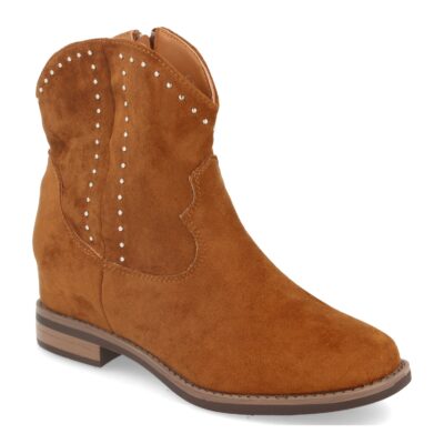 Botin Plano para Mujer con Tachuelas en la Caña - Imagen 2