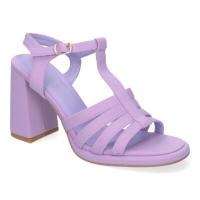 Sandalias Elegantes de Tacón Alto, con Adorno de Correas - Imagen 5