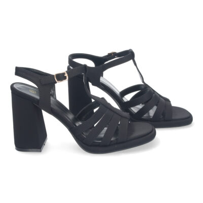 Sandalias Elegantes de Tacón Alto, con Adorno de Correas - Imagen 3