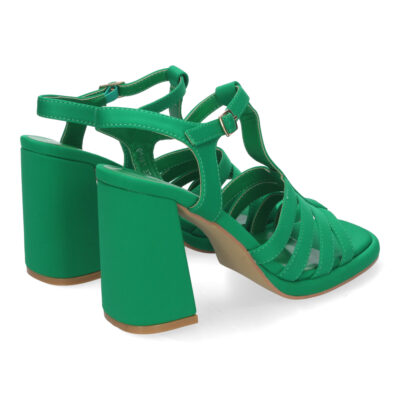 Sandalias Elegantes de Tacón Alto, con Adorno de Correas - Imagen 2