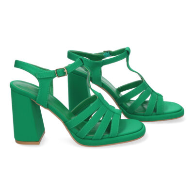 Sandalias Elegantes de Tacón Alto, con Adorno de Correas - Imagen 3