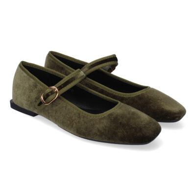 Bailarinas para Mujer, Elegantes y Comodas, con Hebilla Metálica