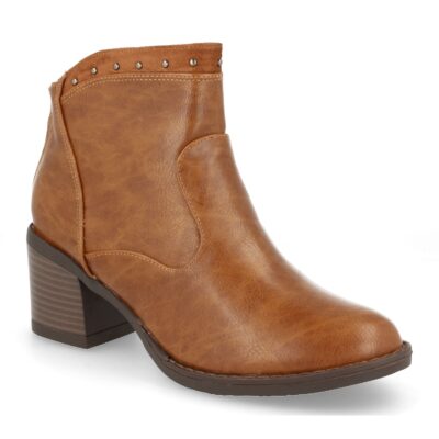Botin de tacon con cremallera - Imagen 2