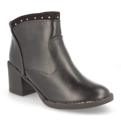 Botin de tacon con cremallera - Imagen 2